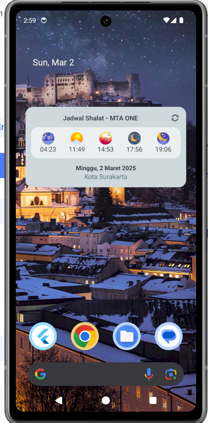 MTAOne Widget